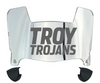 Troy Tojans Mini Football Helmet Visor Shield w/ Clips - PICK VISOR & LOGO COLOR