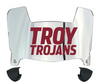 Troy Tojans Mini Football Helmet Visor Shield w/ Clips - PICK VISOR & LOGO COLOR