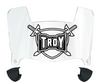 Troy Tojans Mini Football Helmet Visor Shield w/ Clips - PICK VISOR & LOGO COLOR