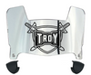 Troy Tojans Mini Football Helmet Visor Shield w/ Clips - PICK VISOR & LOGO COLOR