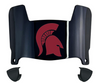 Troy Tojans Mini Football Helmet Visor Shield w/ Clips - PICK VISOR & LOGO COLOR