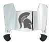 Troy Tojans Mini Football Helmet Visor Shield w/ Clips - PICK VISOR & LOGO COLOR