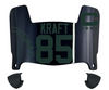Tucker Kraft Green Bay Packers Mini Football Helmet Visor w/ Clips - PICK COLOR