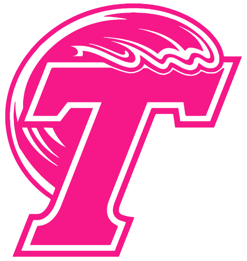 Tulane Green Wave Hot Pink Retro Throwback Logo Premium DieCut Vinyl Decal PICK SIZE