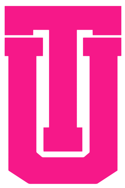Tulsa Golden Hurricane Hot Pink Retro Throwback Logo Premium DieCut Vinyl Decal PICK SIZE