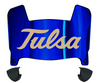 Tulsa Golden Hurricane Mini Football Helmet Visor Shield w/ Clips - PICK VISOR & LOGO COLOR