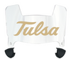 Tulsa Golden Hurricane Mini Football Helmet Visor Shield w/ Clips - PICK VISOR & LOGO COLOR