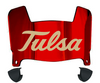 Tulsa Golden Hurricane Mini Football Helmet Visor Shield w/ Clips - PICK VISOR & LOGO COLOR