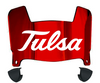 Tulsa Golden Hurricane Mini Football Helmet Visor Shield w/ Clips - PICK VISOR & LOGO COLOR