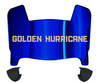 Tulsa Golden Hurricane Mini Football Helmet Visor Shield w/ Clips - PICK VISOR & LOGO COLOR