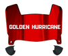 Tulsa Golden Hurricane Mini Football Helmet Visor Shield w/ Clips - PICK VISOR & LOGO COLOR