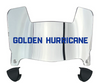 Tulsa Golden Hurricane Mini Football Helmet Visor Shield w/ Clips - PICK VISOR & LOGO COLOR