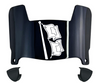 Tulsa Golden Hurricane Mini Football Helmet Visor Shield w/ Clips - PICK VISOR & LOGO COLOR