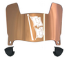 Tulsa Golden Hurricane Mini Football Helmet Visor Shield w/ Clips - PICK VISOR & LOGO COLOR