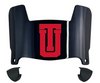 Tulsa Golden Hurricane Mini Football Helmet Visor Shield w/ Clips - PICK VISOR & LOGO COLOR