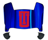 Tulsa Golden Hurricane Mini Football Helmet Visor Shield w/ Clips - PICK VISOR & LOGO COLOR
