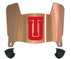Tulsa Golden Hurricane Mini Football Helmet Visor Shield w/ Clips - PICK VISOR & LOGO COLOR