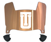 Tulsa Golden Hurricane Mini Football Helmet Visor Shield w/ Clips - PICK VISOR & LOGO COLOR