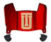 Tulsa Golden Hurricane Mini Football Helmet Visor Shield w/ Clips - PICK VISOR & LOGO COLOR