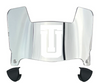 Tulsa Golden Hurricane Mini Football Helmet Visor Shield w/ Clips - PICK VISOR & LOGO COLOR