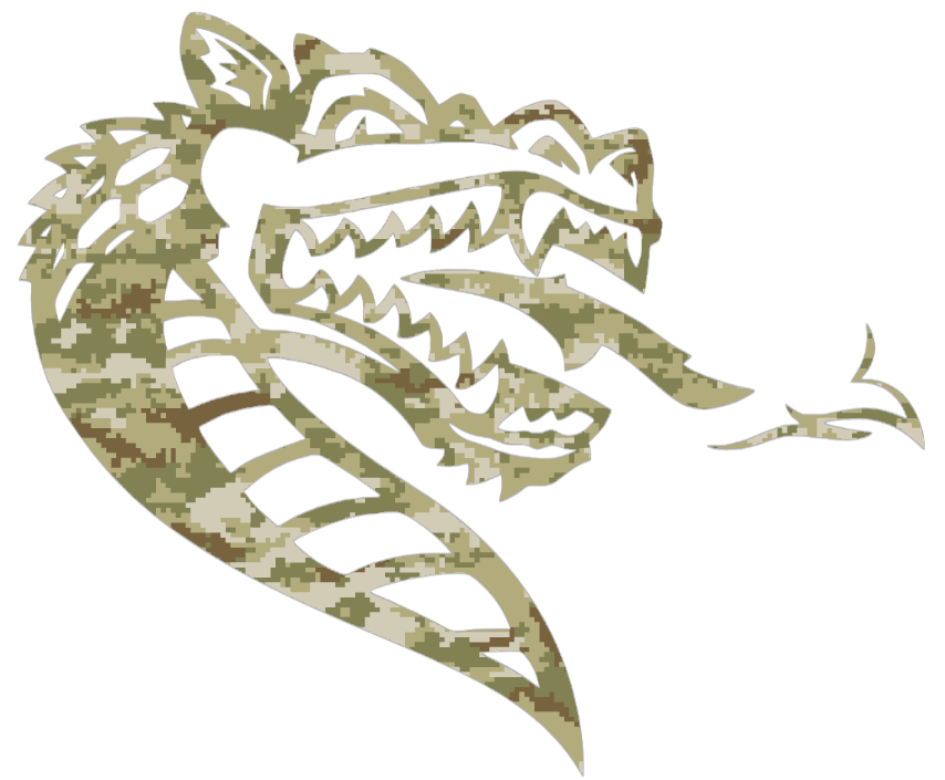 UAB Blazers Team Logo Salute to Service Camouflage Camo Vinyl Decal PICK SIZE