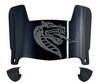 UAB Blazers Mini Football Helmet Visor Shield w/ Clips - PICK VISOR & LOGO COLOR
