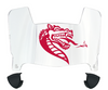UAB Blazers Mini Football Helmet Visor Shield w/ Clips - PICK VISOR & LOGO COLOR