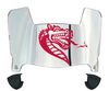 UAB Blazers Mini Football Helmet Visor Shield w/ Clips - PICK VISOR & LOGO COLOR
