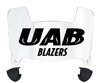 UAB Blazers Mini Football Helmet Visor Shield w/ Clips - PICK VISOR & LOGO COLOR