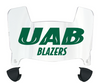 UAB Blazers Mini Football Helmet Visor Shield w/ Clips - PICK VISOR & LOGO COLOR