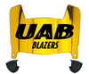 UAB Blazers Mini Football Helmet Visor Shield w/ Clips - PICK VISOR & LOGO COLOR