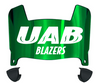 UAB Blazers Mini Football Helmet Visor Shield w/ Clips - PICK VISOR & LOGO COLOR