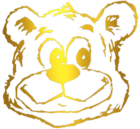 UCLA Bruins GOLD CHROME MIRROR Retro Throwback Logo Premium DieCut Vinyl Decal PICK SIZE