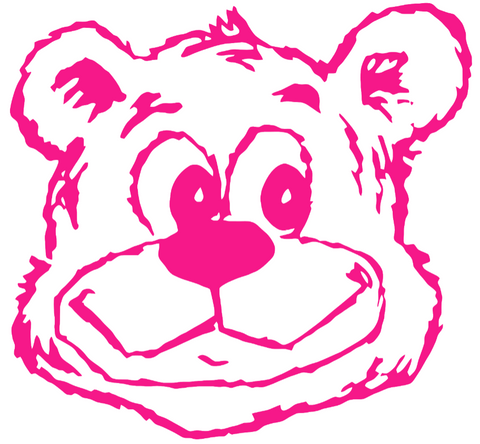 UCLA Bruins Hot Pink Retro Throwback Logo Premium DieCut Vinyl Decal PICK SIZE
