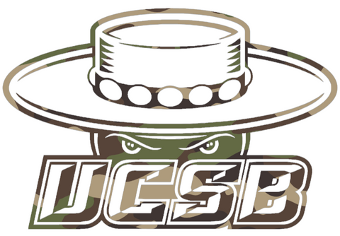 UCSB Gauchos Woodland Camo Camouflage Team Logo Premium DieCut Vinyl Decal PICK SIZE