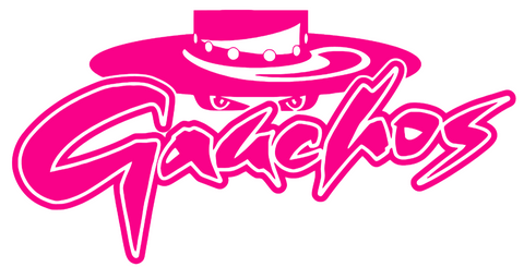 UCSB Gauchos Hot Pink Retro Throwback Logo Premium DieCut Vinyl Decal PICK SIZE