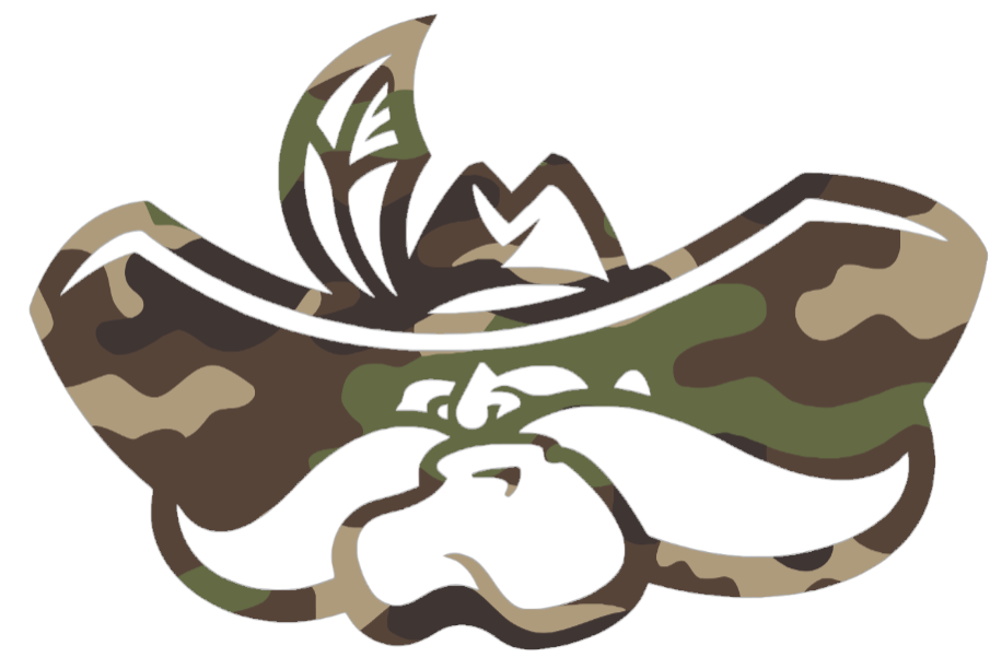 UNLV Rebels Woodland Camo Camouflage Retro Throwback Logo Premium DieCut Vinyl Decal PICK SIZE