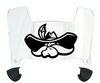 UNLV Rebels Mini Football Helmet Visor Shield w/ Clips - PICK VISOR & LOGO COLOR