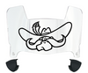 UNLV Rebels Mini Football Helmet Visor Shield w/ Clips - PICK VISOR & LOGO COLOR