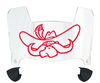 UNLV Rebels Mini Football Helmet Visor Shield w/ Clips - PICK VISOR & LOGO COLOR