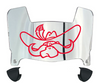 UNLV Rebels Mini Football Helmet Visor Shield w/ Clips - PICK VISOR & LOGO COLOR