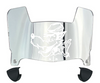 UNLV Rebels Mini Football Helmet Visor Shield w/ Clips - PICK VISOR & LOGO COLOR