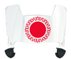 UNLV Rebels Mini Football Helmet Visor Shield w/ Clips - PICK VISOR & LOGO COLOR