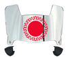 UNLV Rebels Mini Football Helmet Visor Shield w/ Clips - PICK VISOR & LOGO COLOR