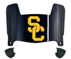 USC Trojans Mini Football Helmet Visor Shield w/ Clips - PICK VISOR & LOGO COLOR