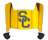 USC Trojans Mini Football Helmet Visor Shield w/ Clips - PICK VISOR & LOGO COLOR