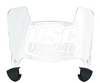 USC Upstate Spartans Mini Football Helmet Visor Shield w/ Clips - PICK VISOR & LOGO COLOR
