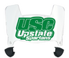 USC Upstate Spartans Mini Football Helmet Visor Shield w/ Clips - PICK VISOR & LOGO COLOR