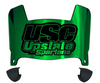 USC Upstate Spartans Mini Football Helmet Visor Shield w/ Clips - PICK VISOR & LOGO COLOR