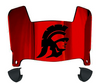 USC Trojans Mini Football Helmet Visor Shield w/ Clips - PICK VISOR & LOGO COLOR